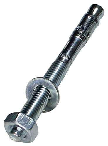 Lumonic 5x chevilles pour charges lourdes M8 x 85 Galvanisé I Pour utilisation comme cheville métallique I Pour différents types de montages traversan