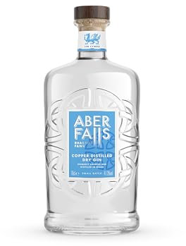 Aber Falls Copper Distilled Welsh Dry Gin, 70cl