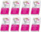 VELOFLEX Lochverst?rker 105 x 15 mm, 50er Packung, selbstklebend, glasklar (8)