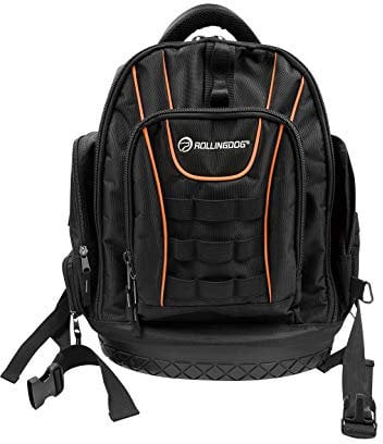 ROLLINGDOG Journeyman Painter Backpack-Tool Backpack,Durable Plastic Base,Specialized for A Painter To Carry Painting Tools, Fits All The Painting And Decorating Essentials In