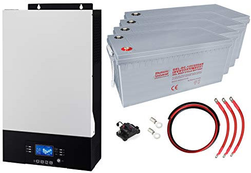 5kW Zero-Transfer Uninterrupted Power Supply (UPS) System with 9.6kWh energy storage battery backup