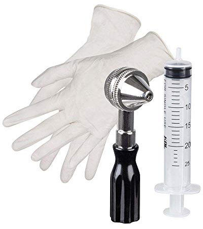 Boland 44808 - Medizinisches Set, Handschuhe, Spritze, Otoskop, Krankenschwester, Doktor, Artzt, Artzthelfer, Accessoire, Mottoparty, Karneval