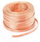 XMRISE Flach Kupferschirmumseilung Beidraht Kabel Strom Stranded Bare Flexibler gewundener Erdleitung leitfähigen Leiter 5m,6#:1.2mmx12mmx5m/16.4ft