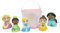 Disney Store Official - Disney Prinzessinnen - Badespielzeugset - 5 Teile - Rapunzel, Belle, Cinderella, Jasmin und Tiana - Eimer mit Siebdeckel - Spielzeug für Bad oder Planschbecken - Ab 6 Monaten