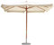 Tomaino - Ombrellone Da Giardino 3x2 m Quadrato In Legno - Ombrellone da Esterno con Apertura a Carrucola - Telo Antivento in Poliestere Resistente Resinato 180gr