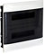 Legrand Tableau électrique encastrable Practibox S 135052 avec porte transparente 24 modules