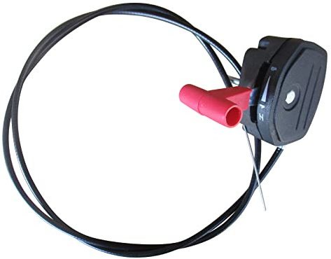 SHESSTILL Gaszug & Choke-Hebel für Gardening Works Rasenmäher Rasenmäher Universal-Gassteuerungskabel