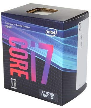 Intel Core I7-8700 3.20GHZ **New Retail**, I7-8700 (**New Retail** Silver) (Ricondizionato)