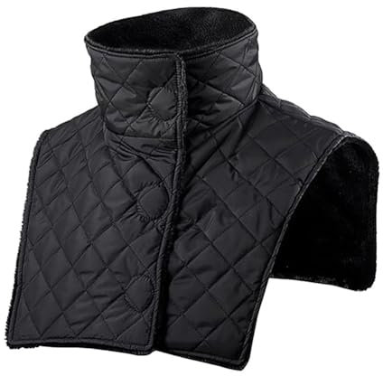 BYNYXI Motorrad Schulter Nackenwärmer, Herren Halswärmer Brustschulter Wrap Schal Winddicht Wasserdicht Schulterwärmer verdickte Halswärmer für Männer Frauen Outdoor Sport Motorräder/Radfahren