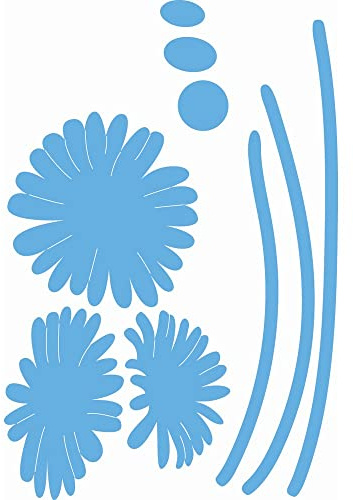 Marianne Design Creatables, Daisies, for Paper Craft Projects, Light Blue, One Size