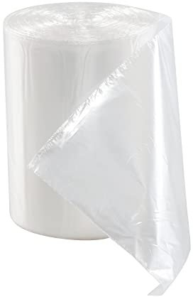 Ramddy Bolsa de basura pequeña de 12 L, bolsa de basura transparente, 100 bolsas