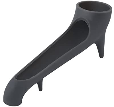 Water Tank Filler Funnel for Breville, Gray Silicone Extra Long water Tank Quick-Access Funnel Espresso Machine Water Tank Funnel for Breville