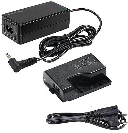 Hisewen LP-E10 DR-E10 Dummy Akku DC Koppler ACK-E10 AC Netzteil Kit für Canon EOS 1100D 1200D 1300D 1500D 2000D 3000D 4000D Kameras.