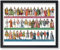 Poster Master Poster Kings and Queens of Great Britain, Infografikdruck, historische Kunst, Geschenk für Männer und Frauen, tolle Wanddekoration für Wohnzimmer, Büro, Wohnheim oder Bibliothek, 28,9