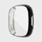 XoTek Custodia protettiva per Fitbit Versa 4 / Sense 2 Full Cover Case Screen Protector Bumper con pellicola protettiva integrata (nero)