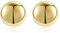 BOUTIQUELOVIN Dicke Tropfen Ohrringe Gold Rund 14K Goldener Ohrringe Geschenk für Frauen Freundin Mama Mädchen