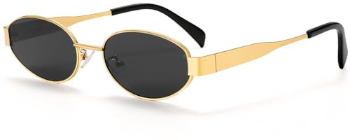 Sonnenbrille Damen Sonnenbrille Oval Sonnenbrillen Damen Retro Sonnenbrille Damen Vintage Sonnenbrille Damen Retro Sonnenbrille Vintage Sonnenbrillen Damen Sunglasses Woman,Grau Sunglasses Woman