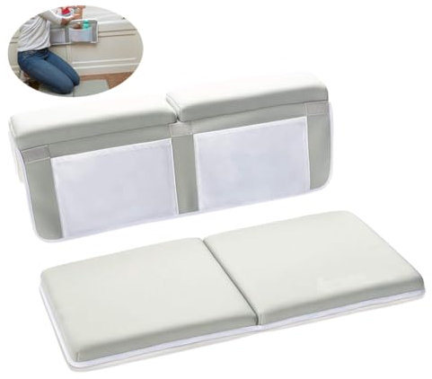 NESTINGHO 1Stk Aufbewahrung der Babybadewanne Kniepolster aus Schaumstoff Bade-Kniematte Babywanne Babyhalter Kinder badewannenmatte tub Badetaschen für Babys rutschfeste Badematte Grey