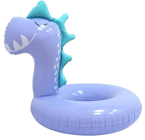 Aufblasbare Poolschwimmer, Tier Giraffen Schwimmringe Pool Schwimmrohre, Kleinkindschwimmring, leicht zu aufblasen, schnelle Inflation, 63x76x66 cm, für Babys