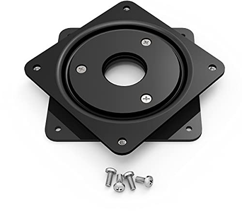 Compulocks VESA Rotating Plate Black | Secure aluminum tablet accessory by Compulocks