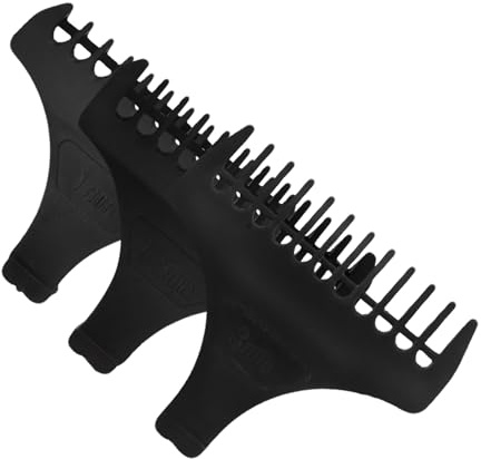 Alipis Haarschneidemaschine Aufsätze Haarschneider Limit Kammaufsatz Kunststoff Friseur Trimmer Zubehör für Präzises Schneiden und Einfache Montage