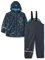 CareTec Rain Suit-PU w. Fleece Pantaloni Impermeabili, Dark Navy (778), 4 Anni Bambini e Ragazzi
