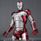 BANDAI S. H. Figuarts Iron Man Mark 5 Iron Man 2