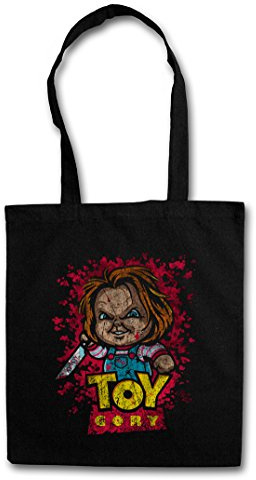 Urban Backwoods Toy Gory Hipster Bag Beutel Stofftasche Einkaufstasche