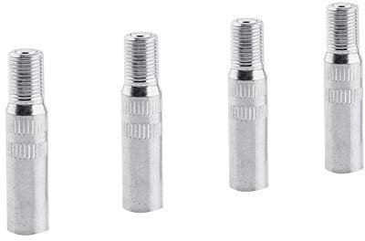 Autoreifen Reifen Radventil Spind Extension Extender Adapter, 4x Metall Automotive Radventilkappen Stem Extensions Extender Car Truck Van Caravan