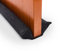 Bas en Tissu Isolant pour Portes et Fenêtres - Double Boudin en Tissu Réutilisable et Lavable, Isolation Acoustique, Froid, Vent, Lumière, Poussière, Pollen, Insectes. Réglable 80-90cm.
