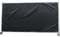 BBG Folien Bauzaunplane 150g/m² - Schwarz, Wasserdicht, UV-Beständig, 1,76m x 3,41m