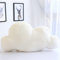 TROYSINC Wolken Kuscheltier Kissen Plüschtier Plüsch Dekoratives Kissen Stoff Plüschkissen Geburtstagsgeschenk für Kinder, Decor Kinderzimmer Zuhause Schlafzimmer (Weiß,60 x 32 cm)