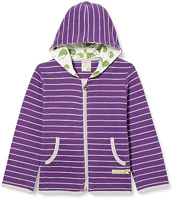 loud + proud Unisex Kinder Loud + Proud Jacke Ringel, Gots-zertifiziert Tierdruck Print (1er Pack)