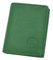 LOLUNA® Porte Monnaie Cuir véritable Compact et spacieux pour pièces, Billets et 2 Cartes bancaire, Homme et Femme Existe en Plusieurs Couleur - Vert