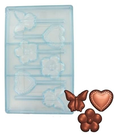 Moule Chocolat Sucettes Papillons