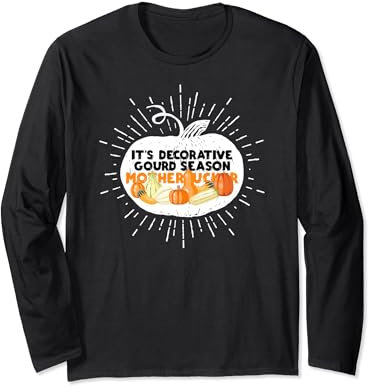 C'est la saison des gourdes décoratives, le plaisir des fêtes de fin d'année pour les mères Manche Longue