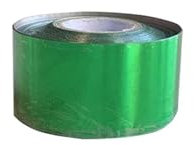 Heißfolien Papier 1 Rolle 3 cm x 120 m, 10 Farben, Heißprägefolie, Wärmeübertragung, Serviettenvergoldung, PVC-Kartenprägung(Color:Green)