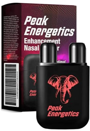 PeakEnergetics Enhancement Naseninhalator,Atemwegsreinigungs-Aerosolisator,Atemwegsreinigung Kräuter-Nasen-Aerosolisator,Leistungsstarke Lungenunterstützung,Reinigen & Atmen (1pcs)