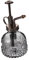 Gogogmee Vintage Glas Sprühflasche Für Pflanzen Transparente Gießkanne Mit Pumpfunktion Für Zimmerpflanzen Und Hängende Pflanzen Stilvolles Gartenaccessoire Mit Antikem Messingkopf