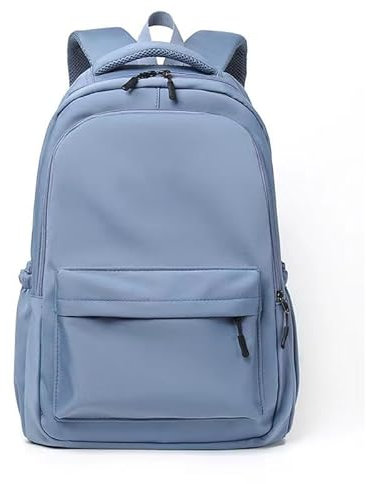 Emottle School Bags for Girls, Lightweight School Backpack, Causal Travel School Bags 16 Inch Laptop Backpack for Teenage Girls, Waterproof Rucksack Aesthetic School Backpacks for Kids Adult (Blue)