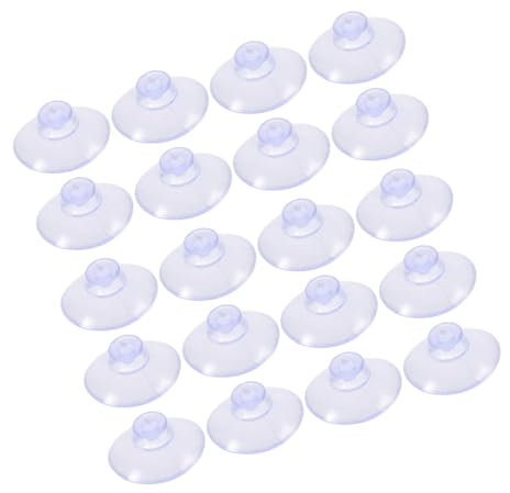 Gatuida 200pezzi Cups Trasparenti Anticollisione Per Vetrate Adatti Per e Decorazioni Appendere Facili Usare e Riutilizzabili