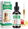 Antibiotics for Dogs - 60ml，Dog Antibiotics，Natural Antibiotics for Dogs，Itchy Skin Relief，Supports Allergy Relief，Dog Antibiotics for Skin Infection，-Bacon Flavor