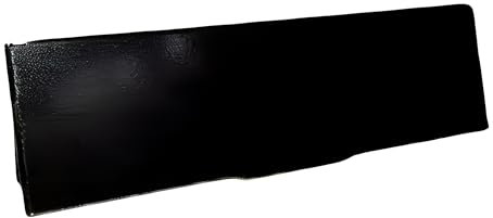 Magnetic Horizontal Letterbox Draught Excluder | Mail Box Letterbox Draught Excluder Magnetically Sealing Made in The UK | Metal Construction Magflap® MK3 | (Satin Black)