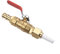 Sumsoctober Outils de sablage de type valve avec robinet à bille en laiton et connecteur de rechange pour compresseur d'air en laiton accessoire tuyau outil tuyaux accessoires