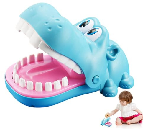 -Zahnspiel, Alligator-Zahnarzt, Fingerspielzeug, Spielzeug für Kinder | Brettspiele, klassisch, schnell reagierend, für Erwachsene | Brettspiele, klassisch, schnell reagierend, für Erwachsene und Erwachsene