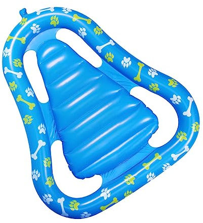 GANAZONO Aufblasbare Hundeschwimmmatte Floating Pad für Haustiere für Pool See und Sommeraktivitäten Sorgt für Spaß und Abkühlung Beim Schwimmen