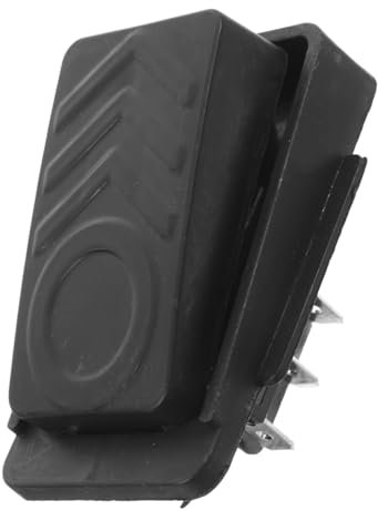 TOYANDONA Fußpedalschalter Kinder Elektroauto Ersatzteil Kunststoff Robust Mit Überlastschutz Für Aufsitzfahrzeug Rückwärts Und Fernbedienung Steuerung Spielzeugauto Zubehör