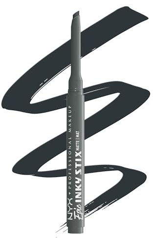 NYX Professional Makeup Wasserfester Cream Gel Eyeliner, Bis zu 24 Stunden Halt, Epic Inky Stix, Farbe: Off-Grid!