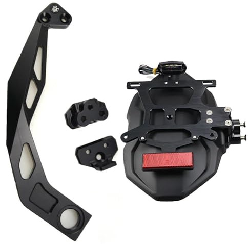 Auswirkungen Motorrad Kotflügel Hinten Rad Spritzschutz Kotflügel Kennzeichen Rahmen Zubehör Für MT-09 V 3,0 TRACER 9GT 2022-2023(5)