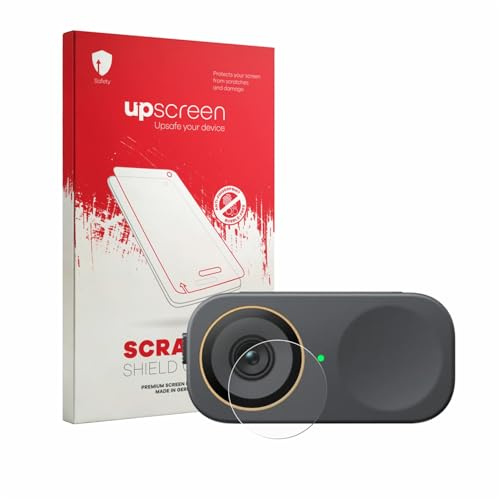 upscreen Schutzfolie für Insta360 Link 2C Pro (Linse) – Made in Germany, Kristall-klar, Kratzschutz, Anti-Fingerprint